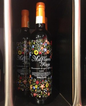 Y el diseño en botellas de vino esta semana es para…Milflores Rioja