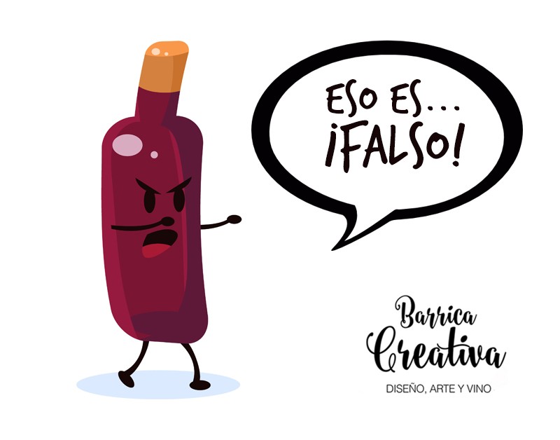 Falsos mitos sobre el vino