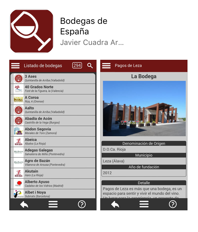 app sobre vino-barrica creativa-BODEGAS DE ESPAÑA